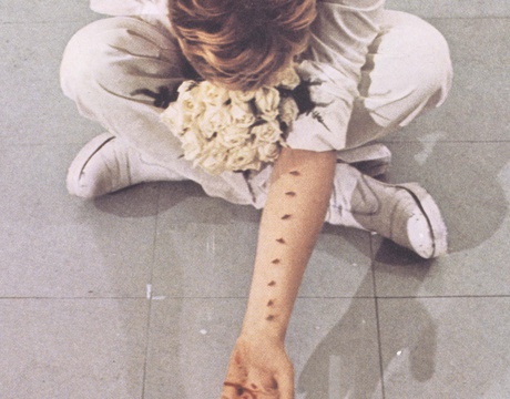 Gina Pane, Azione Sentimentale, 1974